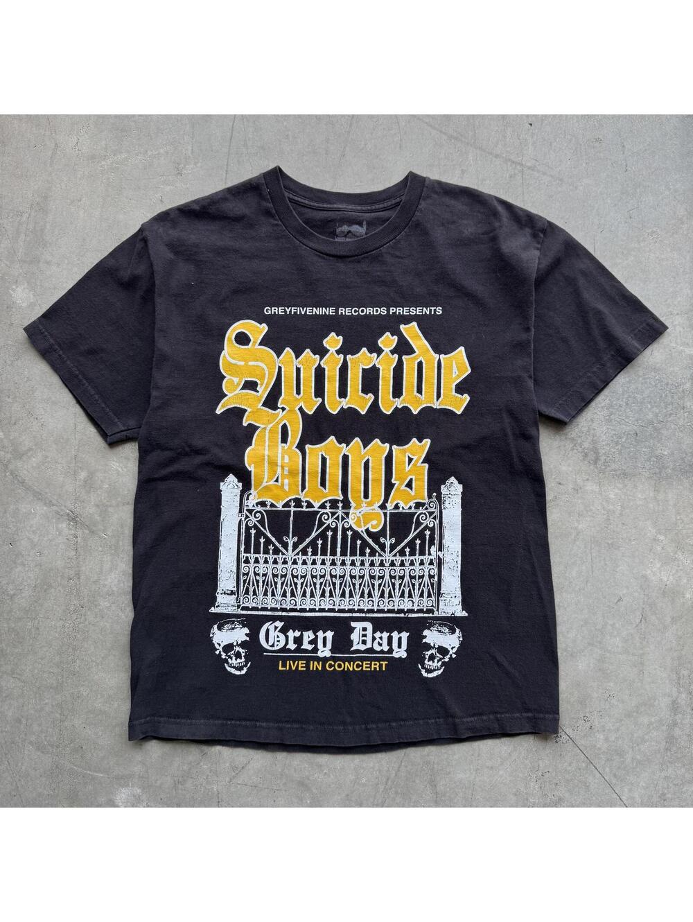 Suicide Boys G59 Grey Day 2021 Cemetery Gates Black T Shirt